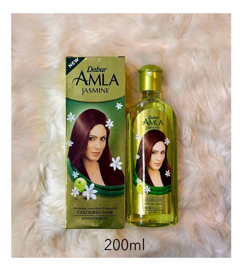 Dabur Amla Jasmine Hair Oil For Strong Nourished 200ml